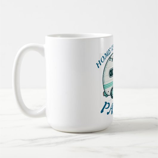 Kampeer koffiemok van Sommer Hamilton (Links)
