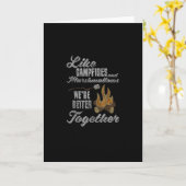 Kampeer Marshmallows Samen is Beter Vervallen V Kaart (Gele Bloem)