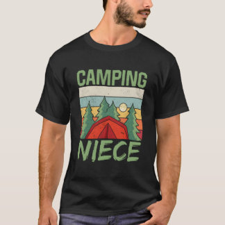 Kampeer Neef Kampvuur Kampeerterrein Kampeerder Ka T-shirt