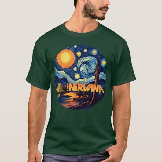 Kampeer Nirvana meisje T-shirt (Voorkant)