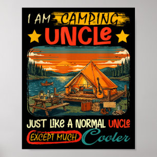 Kampeer oom definitie veel cooler vaderdag poster