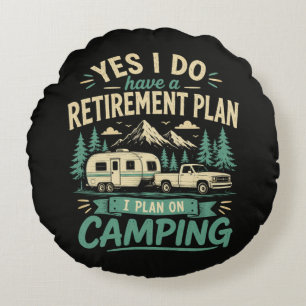 Kampeer Pensioenplan Rond Kussen