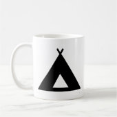 Kampeer tent koffiemok (Links)
