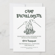 Kampeer vrijgezellenfeest