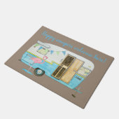  kampeeraanhangwagen deurmat (Schuin)