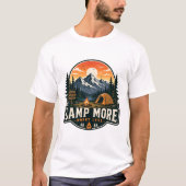 Kampeeravonturen T-Shirt (Voorkant)