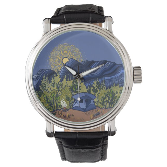 Kampeeravontuur Horloge (Voorkant)