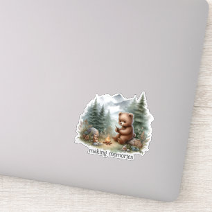Kampeerbeer Sticker