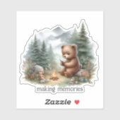 Kampeerbeer Sticker (Vel)