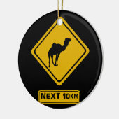 kampeerbord keramisch ornament (Links)