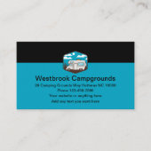 Kampeercampings Moderne Visitekaartjes (Voorkant)