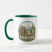 Kampeerder koffiemok - Kampeerploeg! Mok (Links)