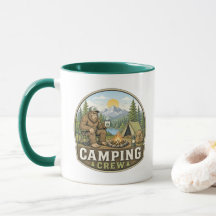 Kampeerder koffiemok - Kampeerploeg!