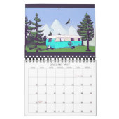  kampeerders Happy Camping 2021 Kalender (Jan 2027)