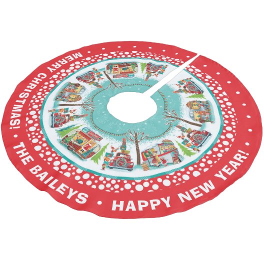   kampeerders kerstboom rok (Gekanteld)