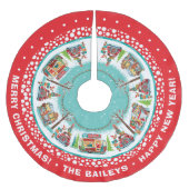   kampeerders kerstboom rok (Voorkant)