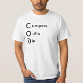 kampeerders uit de buurt t-shirt (Voorkant)