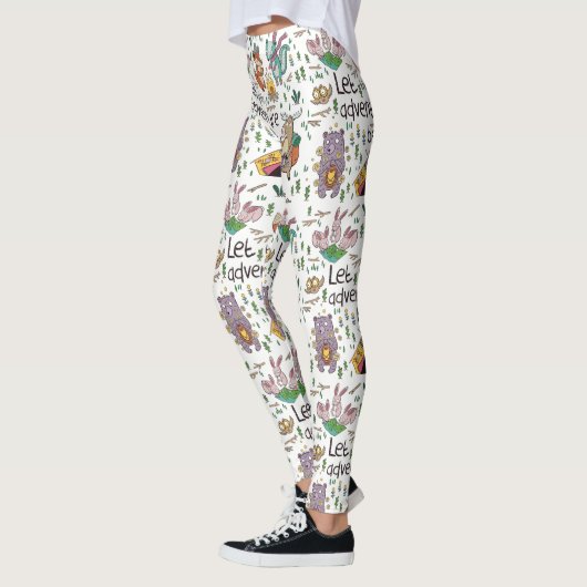 kampeerdieren leggings (Links)