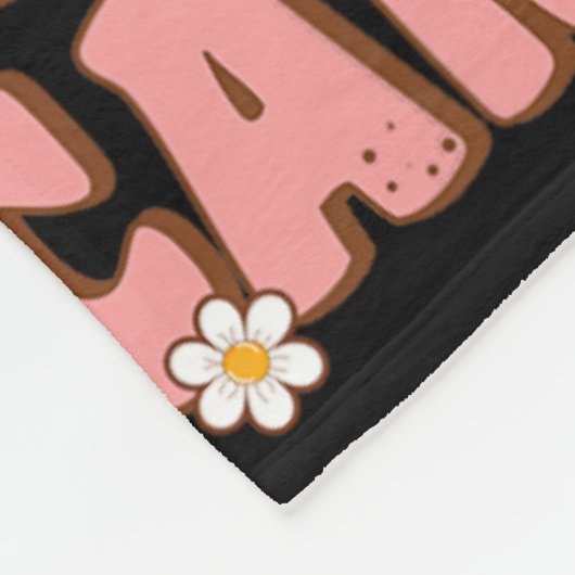 Kampeerende bruidsmeisjes Bach Groovy Bruid Kamp B Fleece Deken (Hoek)