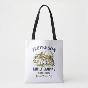  kampeergreep buitenshuis gezinshereniging tote bag