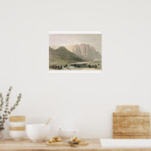 Kampeering van de Aulad-Said, Mount Sinai, februar Poster (Keuken)