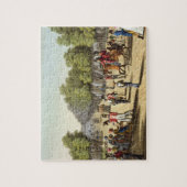 Kampeering van het Britse leger in de Bois de Boul Legpuzzel (Verticaal)