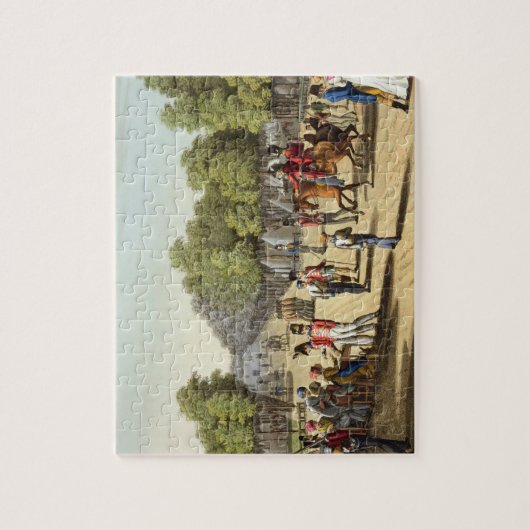 Kampeering van het Britse leger in de Bois de Boul Legpuzzel (Verticaal)