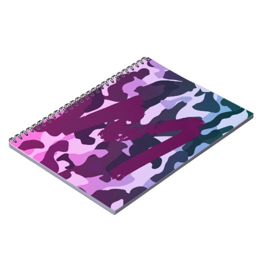 kampeerjournaal | ADD INITIAAL Camouflage Kinder T Notitieboek (Linkerzijde)