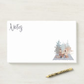Kampeerleven Buitenavontuur Post-it® Notes (Op bureau)
