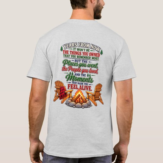 Kampeerleven Camping Shirt 2 Zijdig (Achterkant)