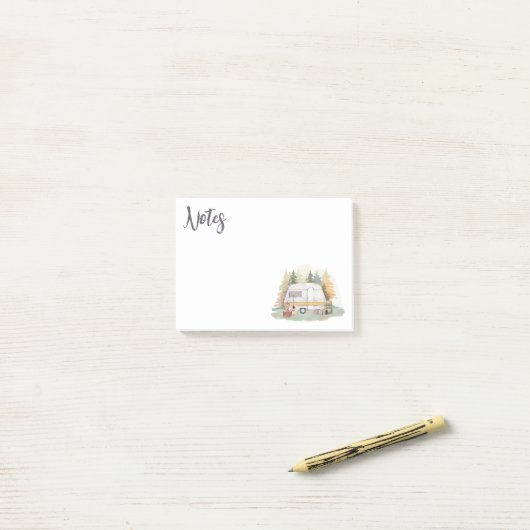 Kampeerleven Post-it® Notes (Op bureau)