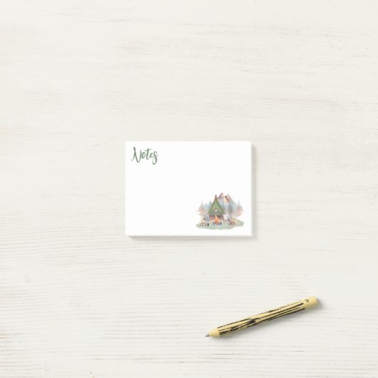 Kampeerleven Post-it® Notes (Op bureau)