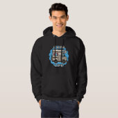 Kampeerleven | Retro Camper Hoodie (Voorkant volledig)
