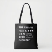 kampeerleven tote bag (Voorkant)