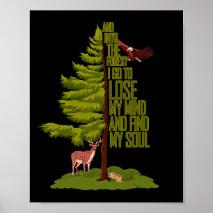 Kampeerliefhebber - Natuuravontuur - En de bossen Poster