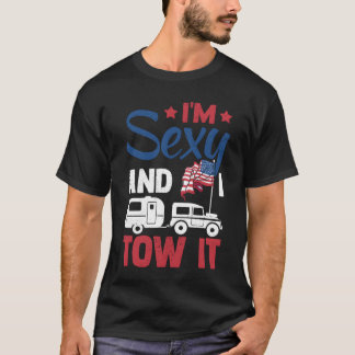 Kampeerliefhebber RV Grappig kampeergeschenk T-shirt