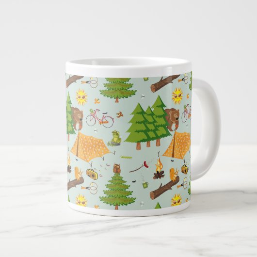 Kampeerpatroon Grote Koffiekop (Voorkant rechts)