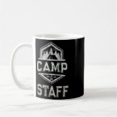 kampeerpersoneel Summer Campground Host Crew Cou Koffiemok (Links)