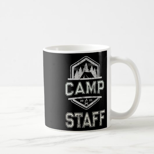 kampeerpersoneel Summer Campground Host Crew Cou Koffiemok (Rechts)