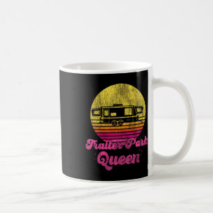 Kampeerster Retro Vintage Trailer Park Koningin Koffiemok