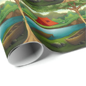 Kampeerterrein Cadeaupapier (Rol Hoek)