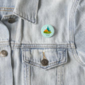 Kampeerterrein ontwerp knop ronde button 3,2 cm (In situ)
