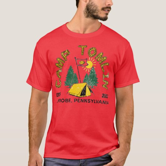 Kampeerterrein Tomlin - Latrobe T-shirt (Voorkant)