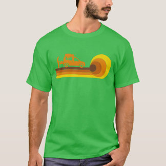 KampeerterreinCamper MicrocamperreizenCaravan 70s  T-shirt