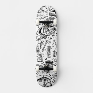 kampeertuig persoonlijk skateboard