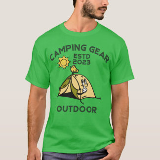 Kampeeruitrusting Outr EST 2023 vintage T-shirt