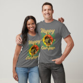 Kampeerwagen Camping vintage T-shirt (Unisex)