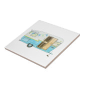 kampeerwagen Trivet Tegeltje (Zijkant)