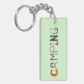 kampeerwoord sleutelhanger (Voorkant Links)