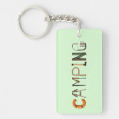 kampeerwoord sleutelhanger (Voorkant)